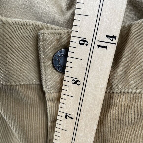 Talbots Corduroy Pants Womens 6P Tan Cords Curvy - Picture 6 of 9